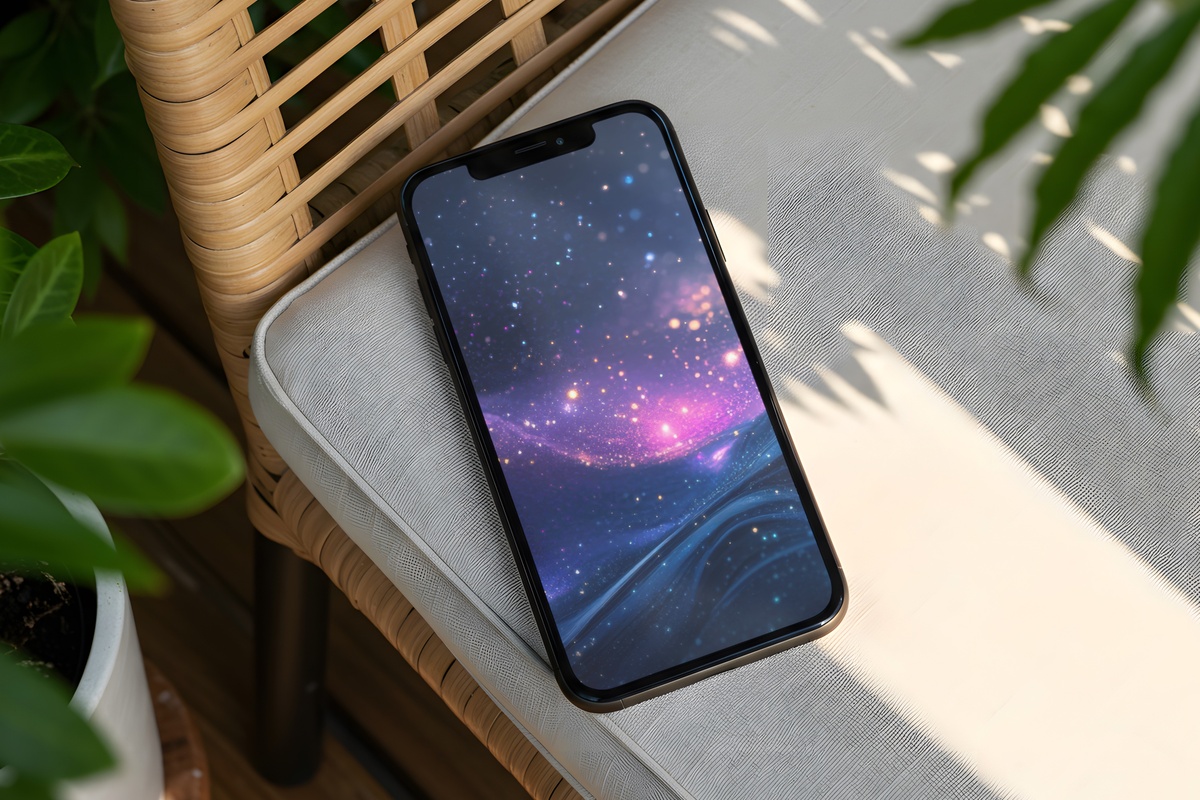 Celestial Wonder of Night iPhone Wallpaper