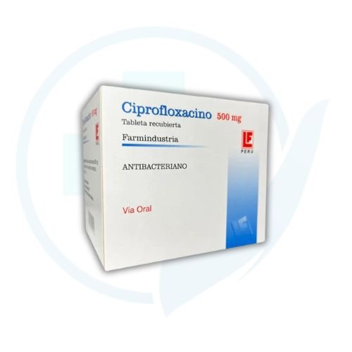 Ciprofloxacino 500 Mg Fi Cja/100 Tab