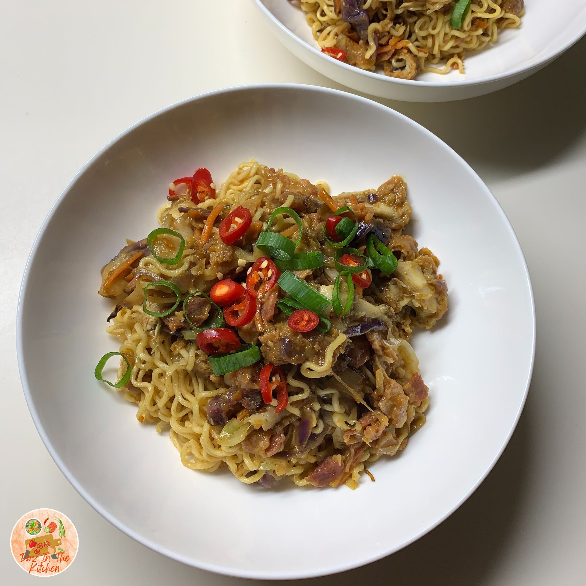 Masala curry noodles