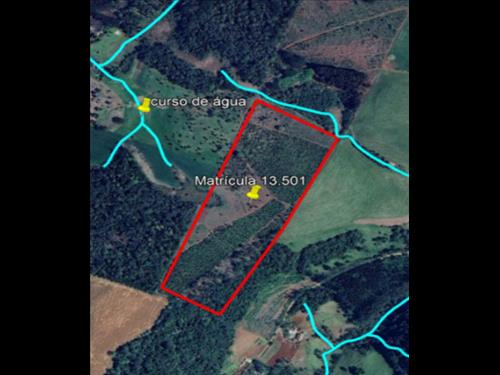 Área de Terras com 108.900m² - Jacu XAXIM SC