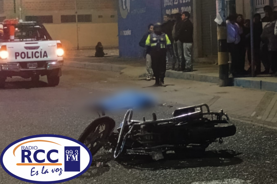 IDENTIFICAN A VARÓN QUE FALLECIÓ TRAS DESPISTARSE CON MOTOCICLETA EN LA ...
