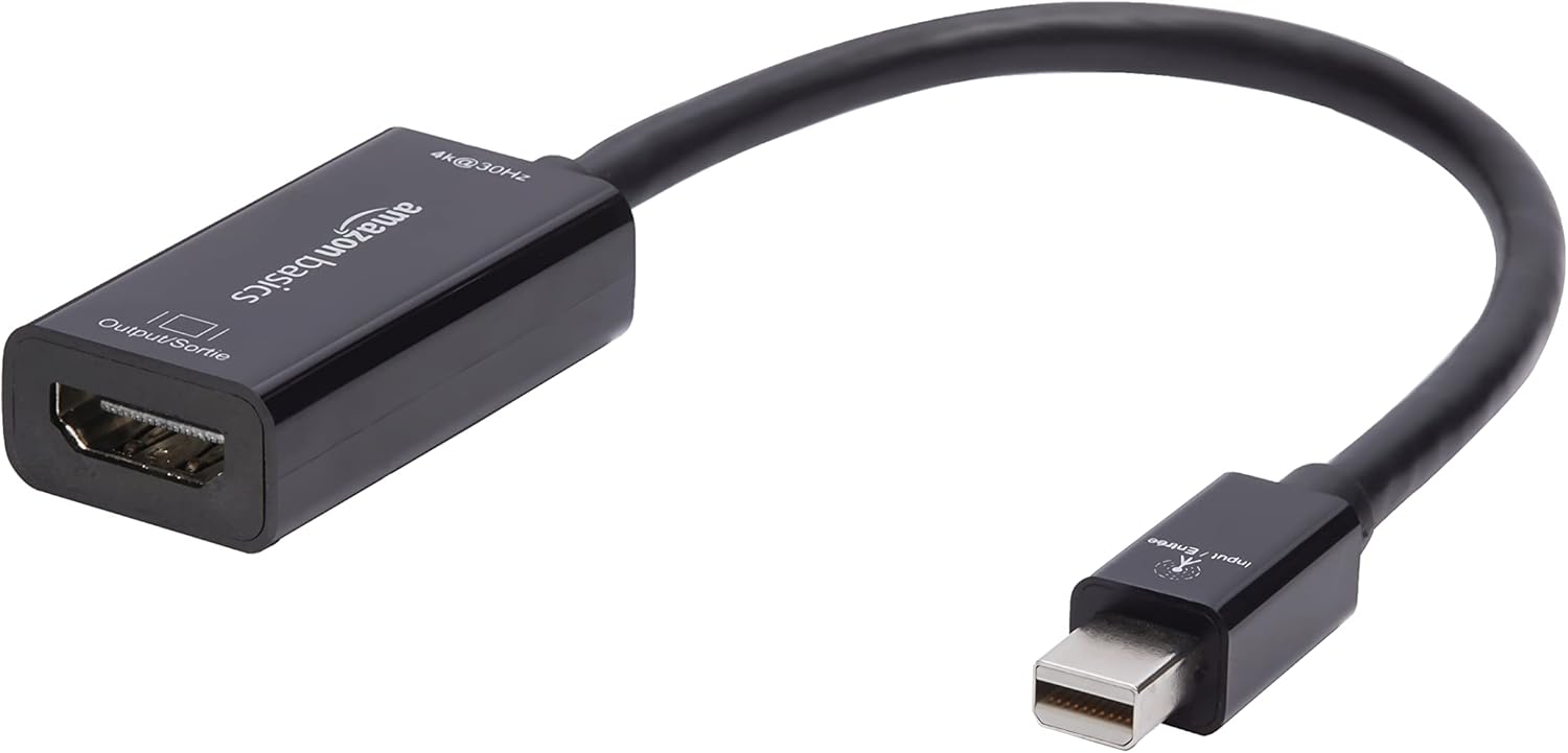 Mini DisplayPort to HDMI only