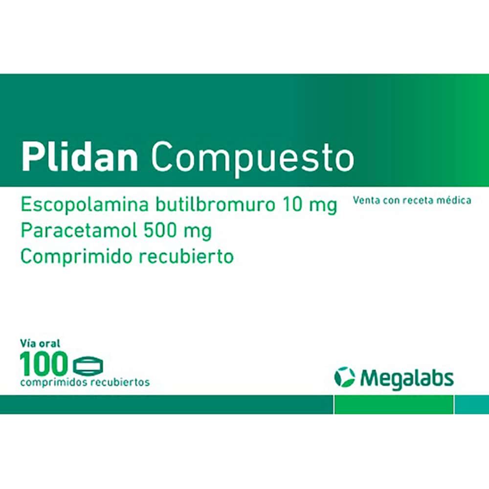 Plidan Comp 10/125Mg Cja/100 Comp
