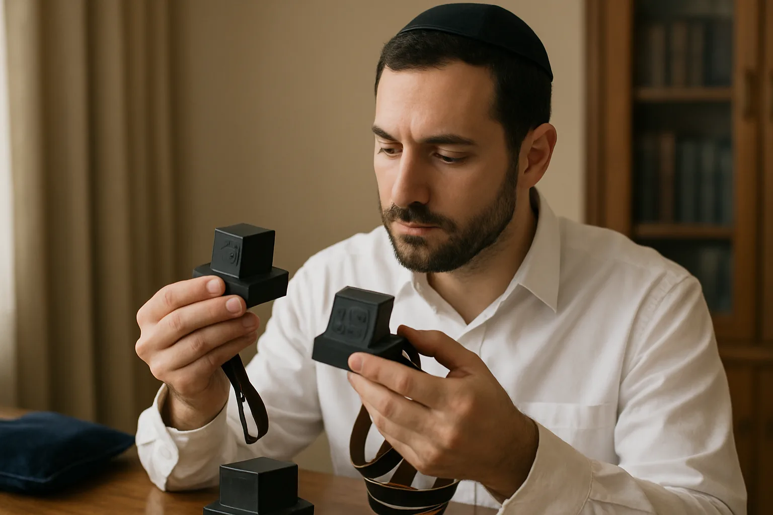 תפילין עם חריטה אישית בחנות קדושת ה'