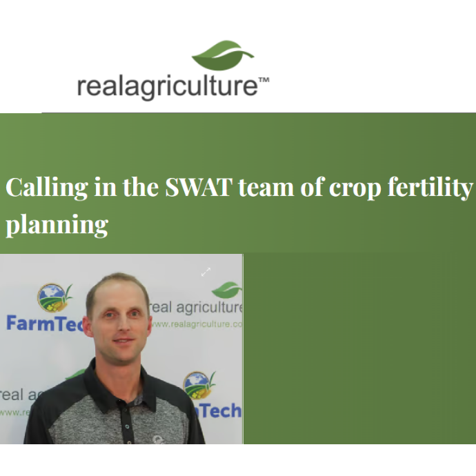 Calling in the SWAT team of crop fertility planning