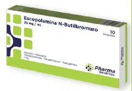 Escopolamina N-Butilbromuro Caja X 10 Ampollas