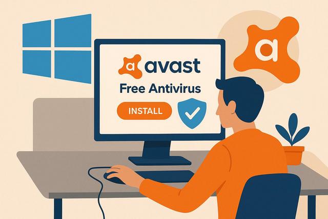 Installer Avast antivirus gratuit sur Windows rapidement