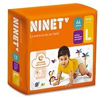 Ninet Pañal T/L X 64Unid Bolsa X 64 Unid