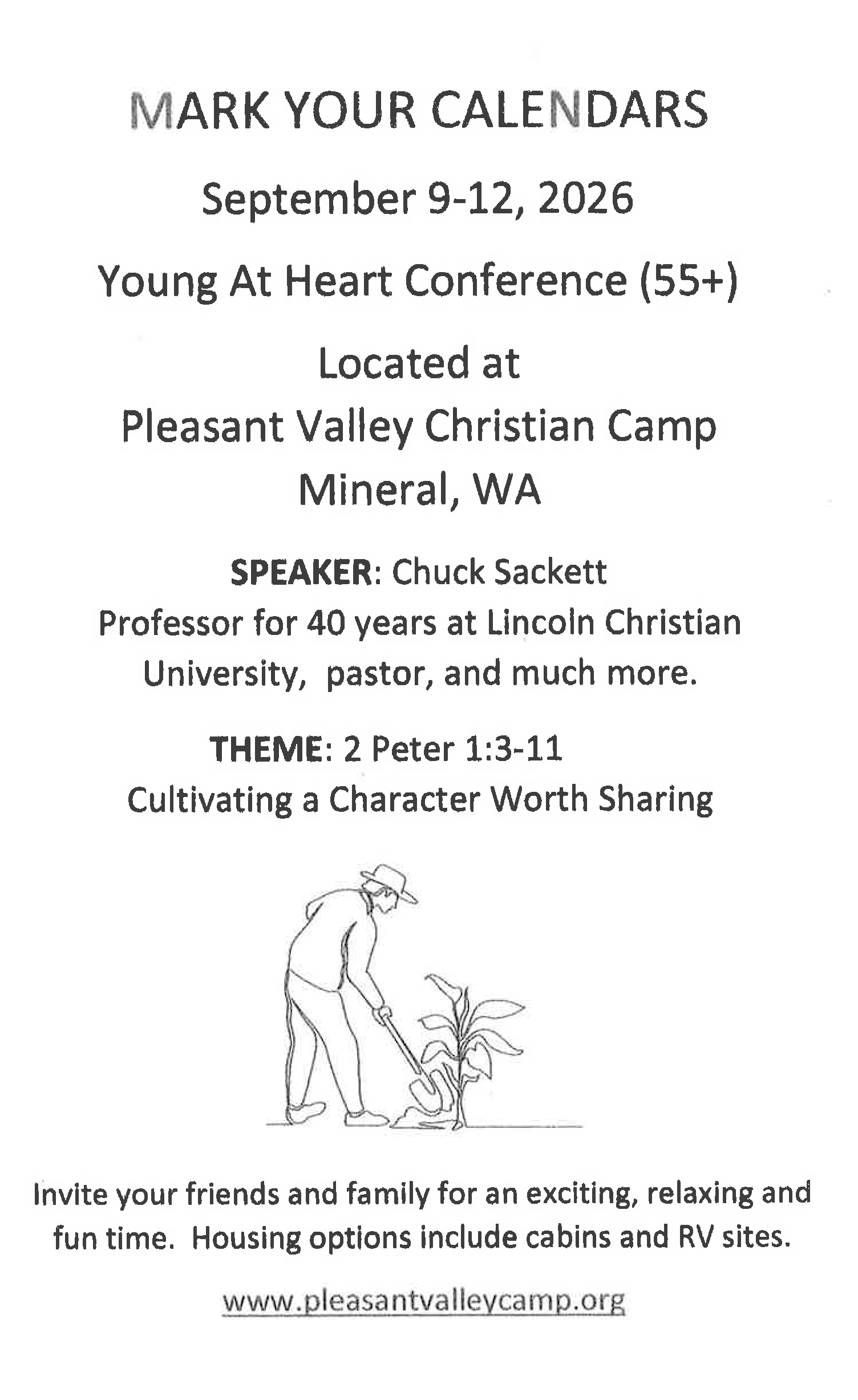 Young at Heart conference, 55+