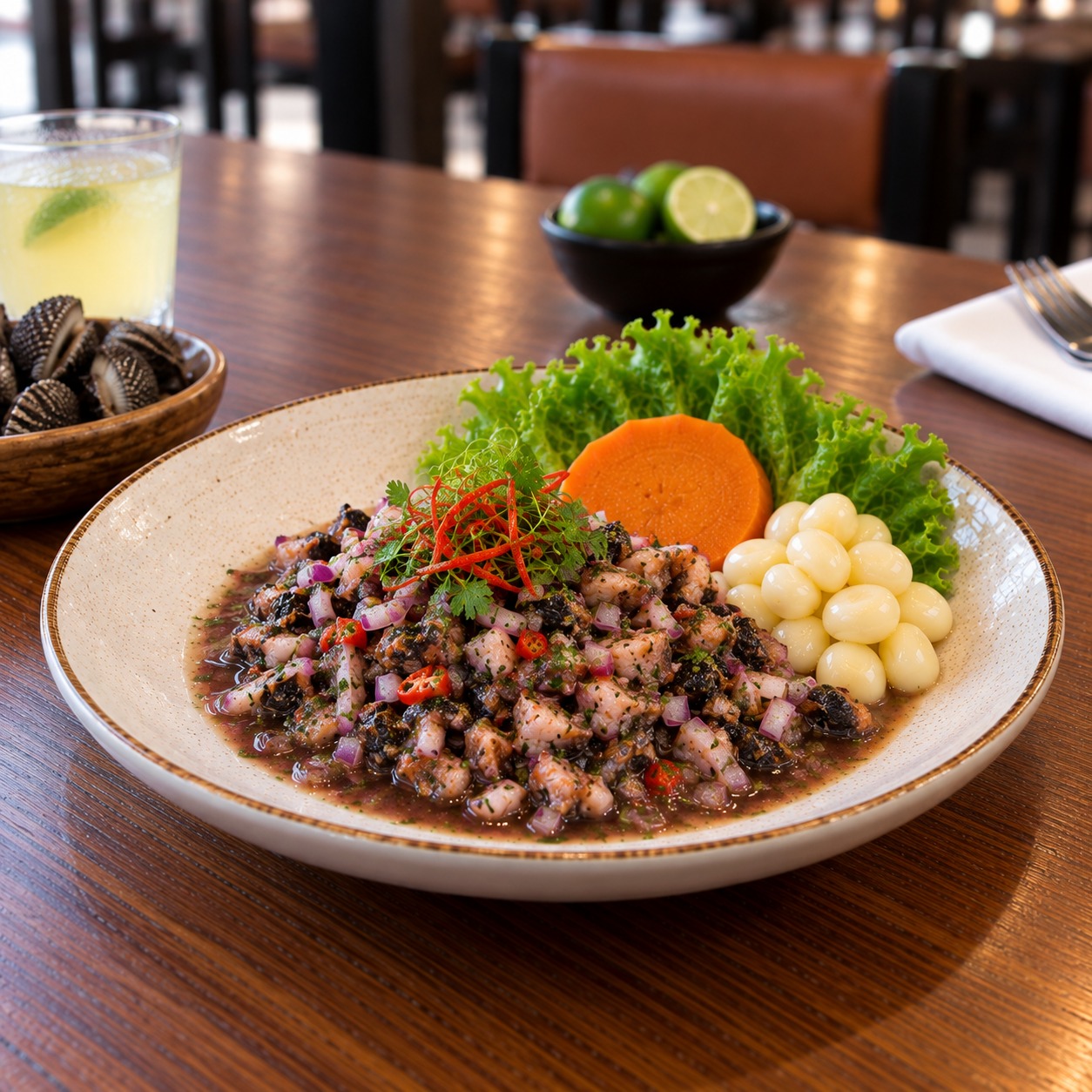 Ceviche de Conchas Negras