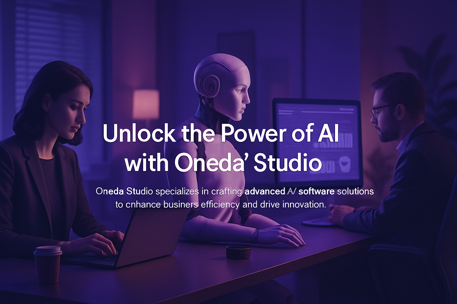 AI-driven process automation in a business setting