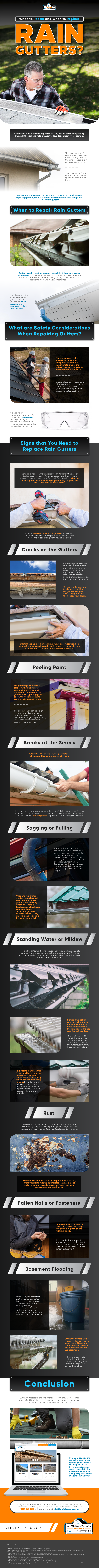 When to repair and replace your rain gutter