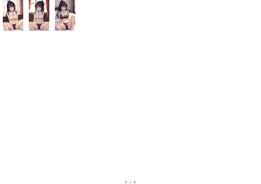 AIイラスト勉強中(奇形や違和感があるかも。ごめんなさい。) by AI実験室 with beautiful girl, Shizuku Yaegashi, Arifureta: From Commonplace to World's Strongest, blushing, M-shaped legs