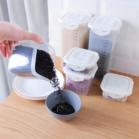 Contenedor para cereales pvc, 1000ml
