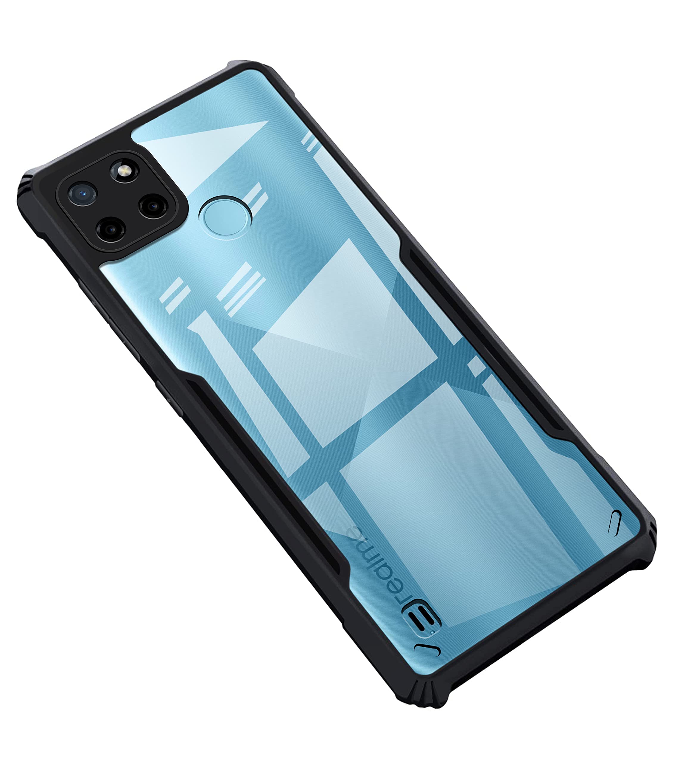 Black Border - Transparent Back iPaky Mobile Back Cover Case