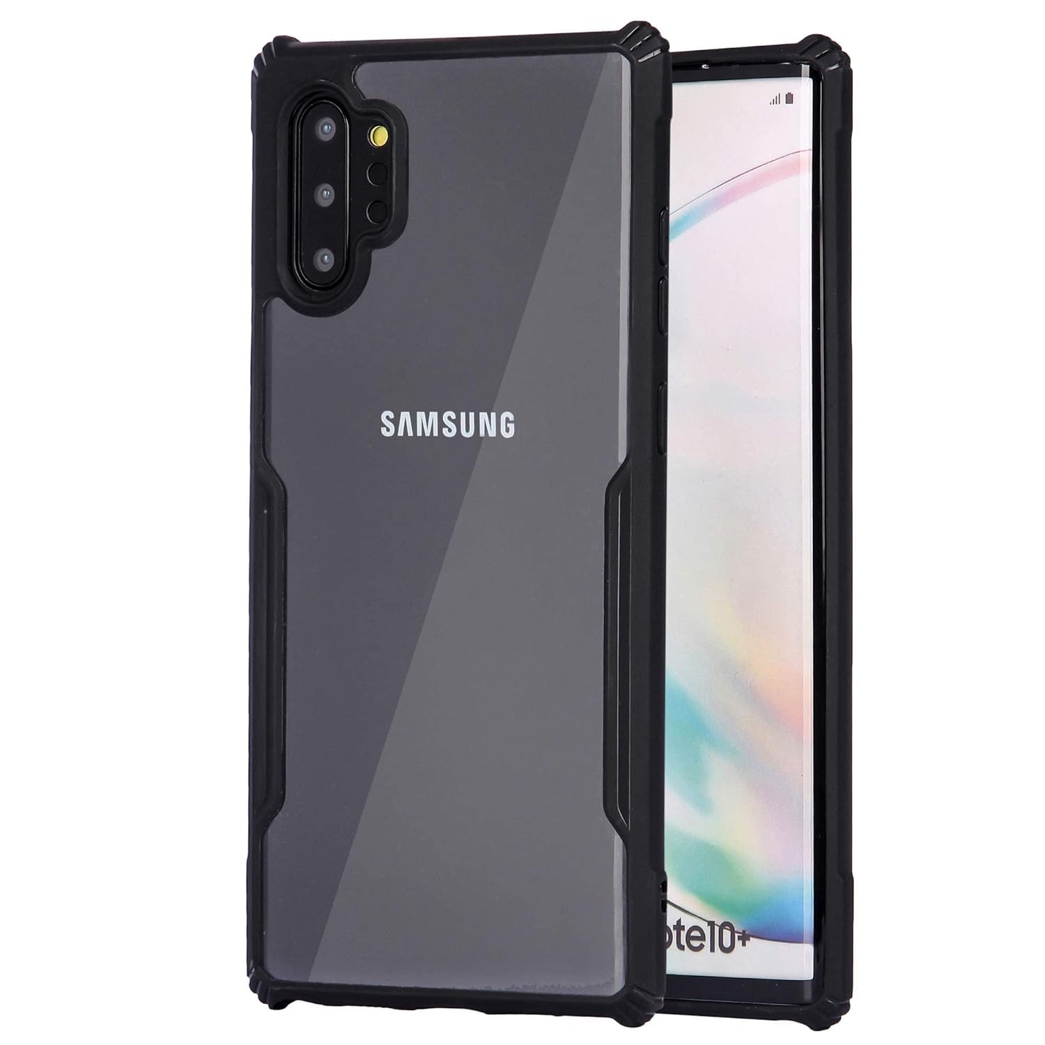Black Border - Transparent Back iPaky Mobile Back Cover Case