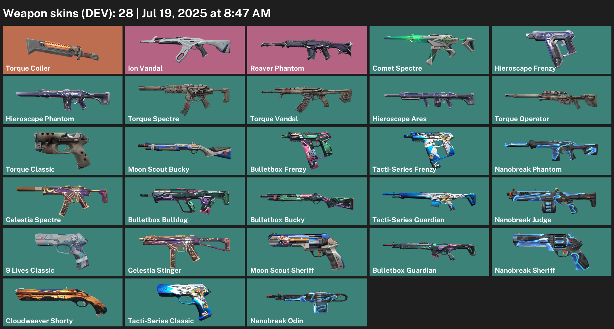 Buy [EU/TR] 28 Skins | 1+ Knife | Inv. Value 3550 VP | Torque Coiler ...