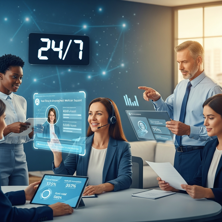 How Generative AI Delivers 24/7 Personalized Medicare Support