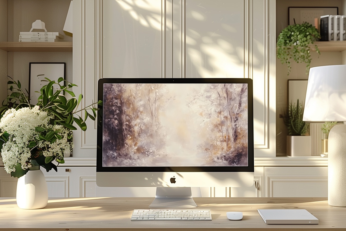 Autumn Forest Symphony Fall Desktop Wallpaper