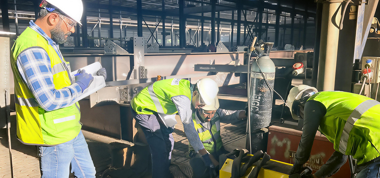 Quality inspection of fabricated structural steel