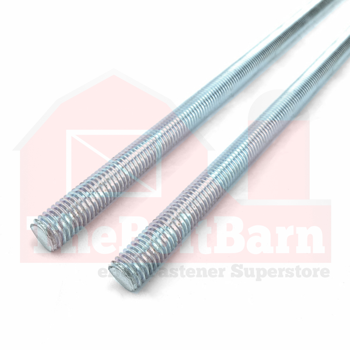 Asta filettata fine 3/8"-24 trasparente zinco (scegli lunghezza e quantità) - Foto 2 di 2
