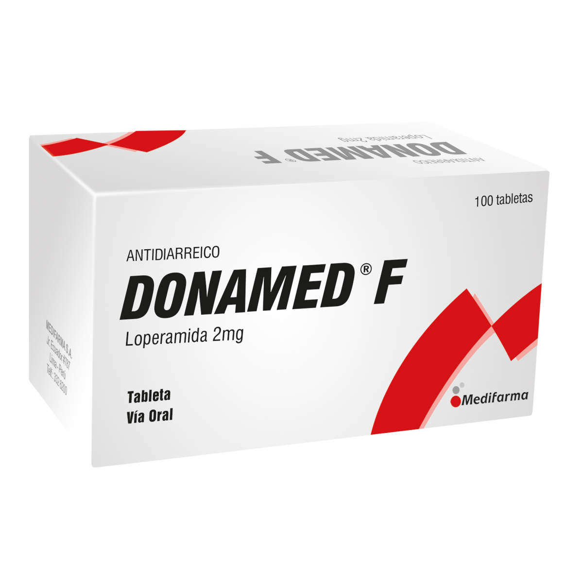 Donamed F Cja/100 Tab