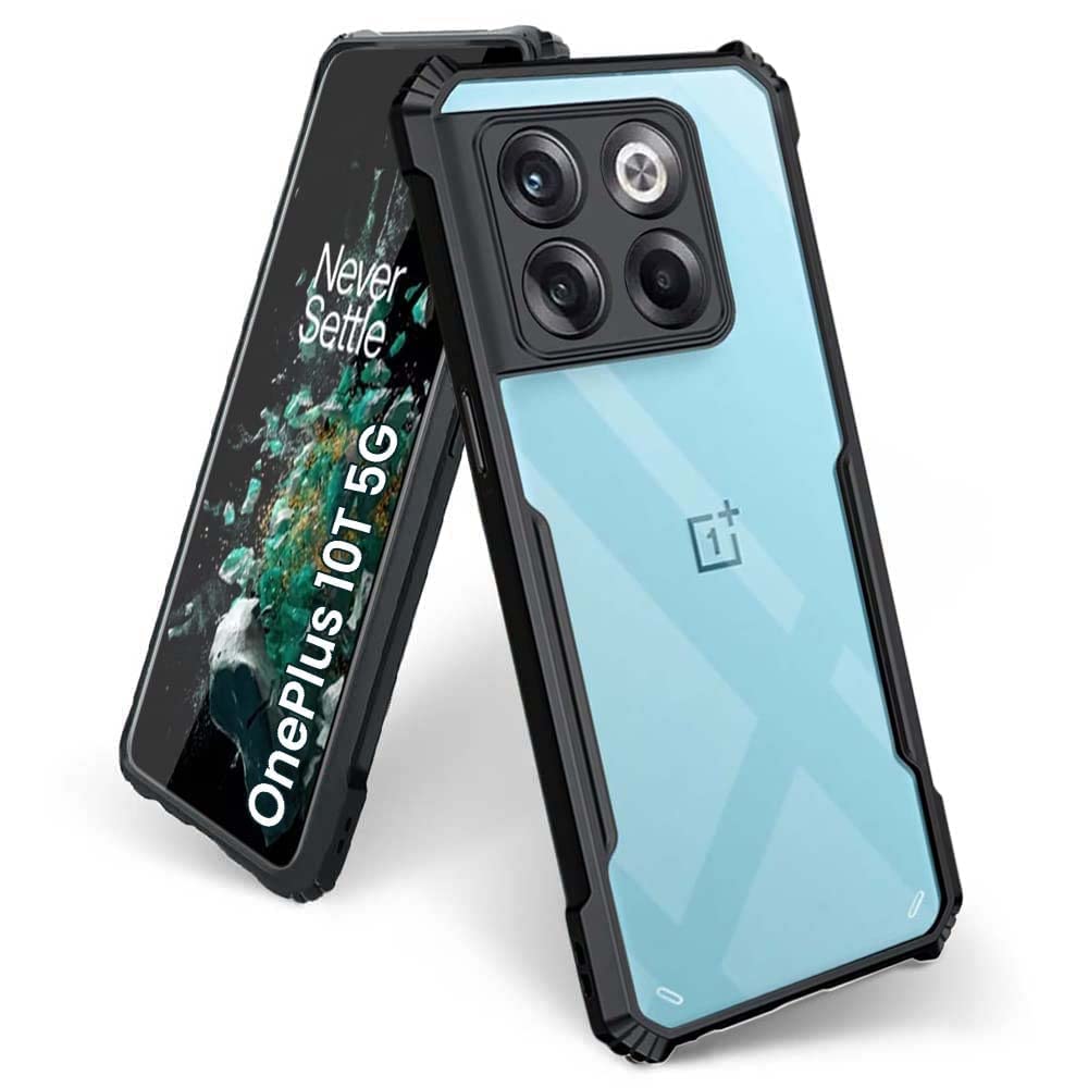 Black Border - Transparent Back iPaky Mobile Back Cover Case
