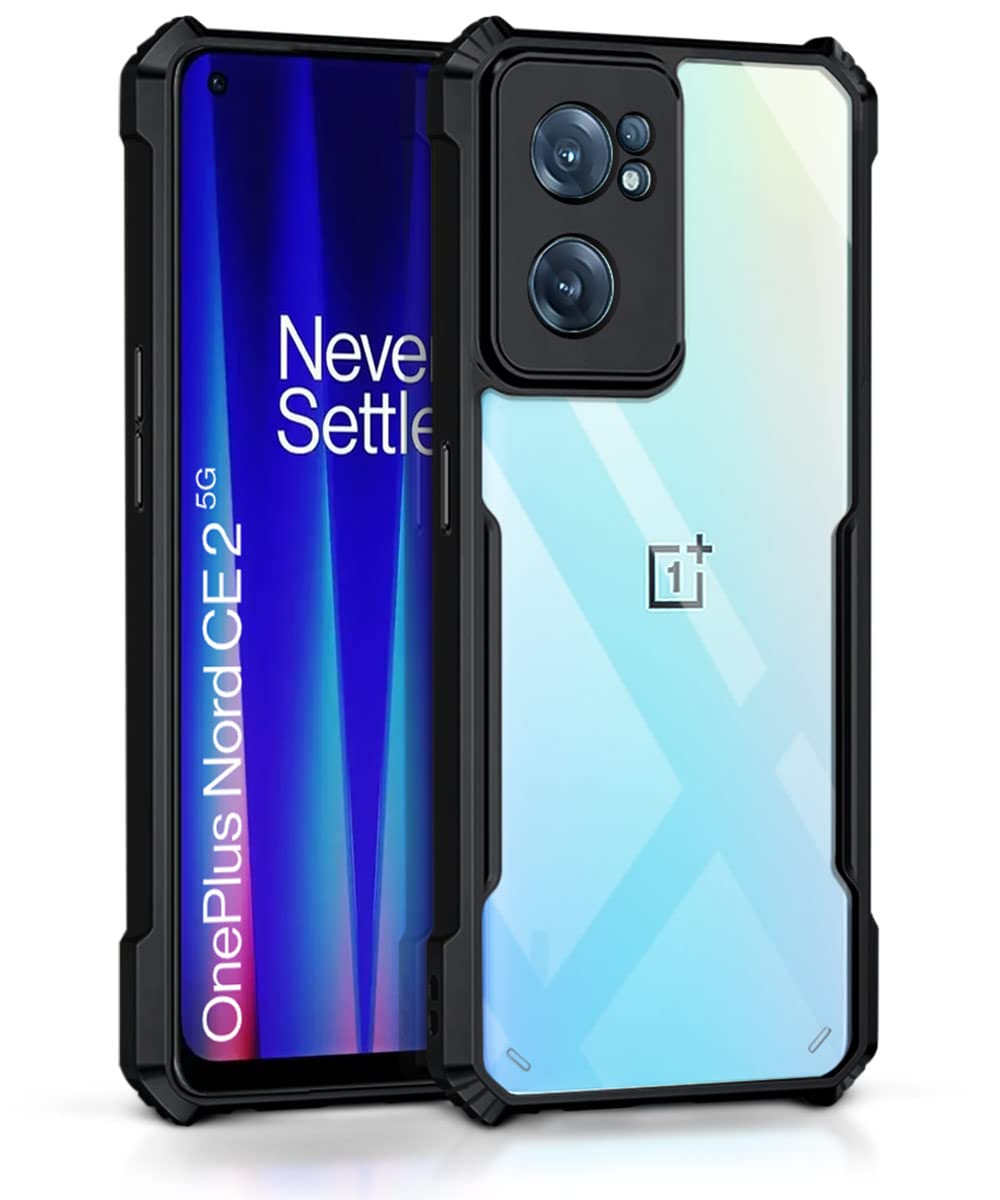 Black Border - Transparent Back iPaky Mobile Back Cover Case