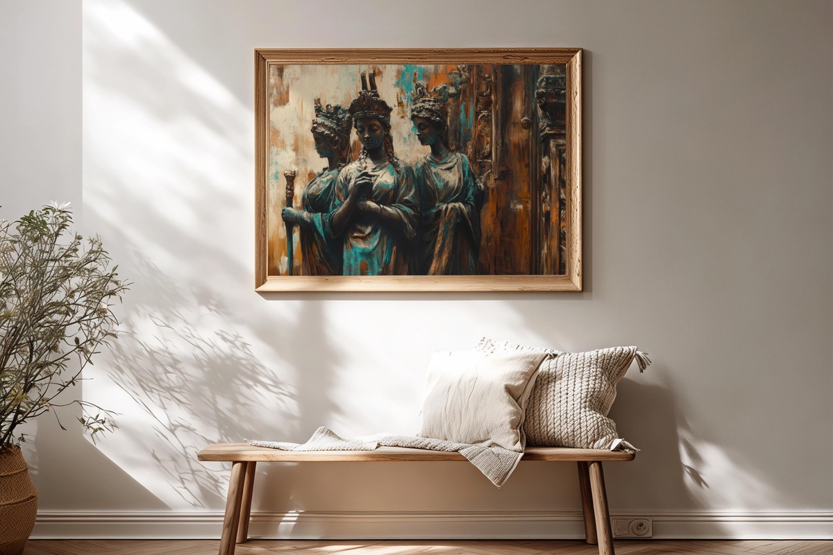 Bronze Bohemian Elegance Boho Printable Wall Art