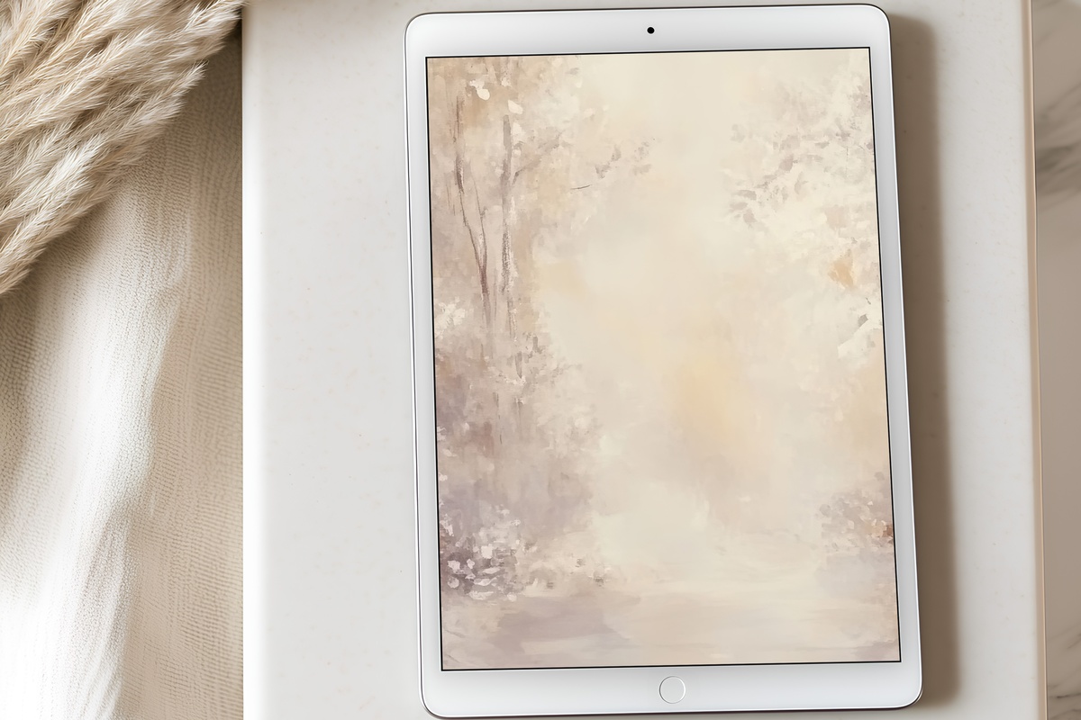 Autumn Forest Symphony Fall iPad Wallpaper
