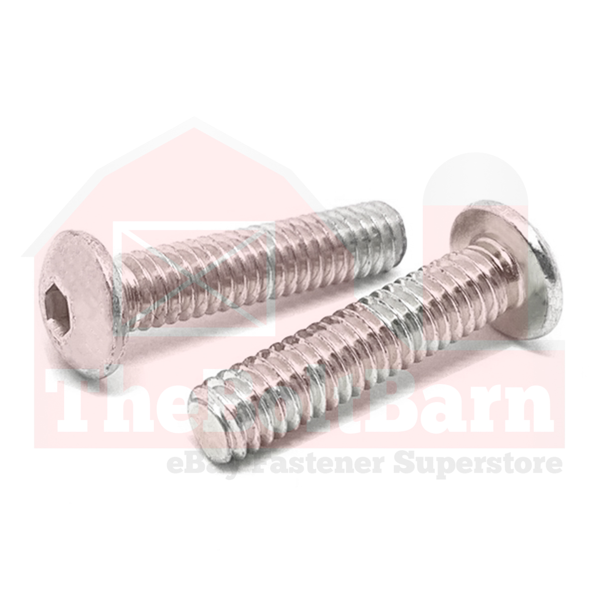 #4-40 18-8 Button Head Socket Cap Screw Stainless Steel (Choose Length & Qty)