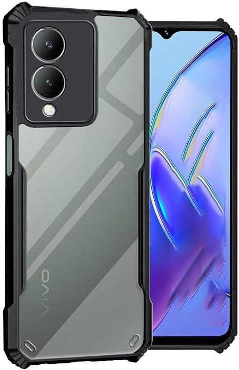 Black Border - Transparent Back iPaky Mobile Back Cover Case