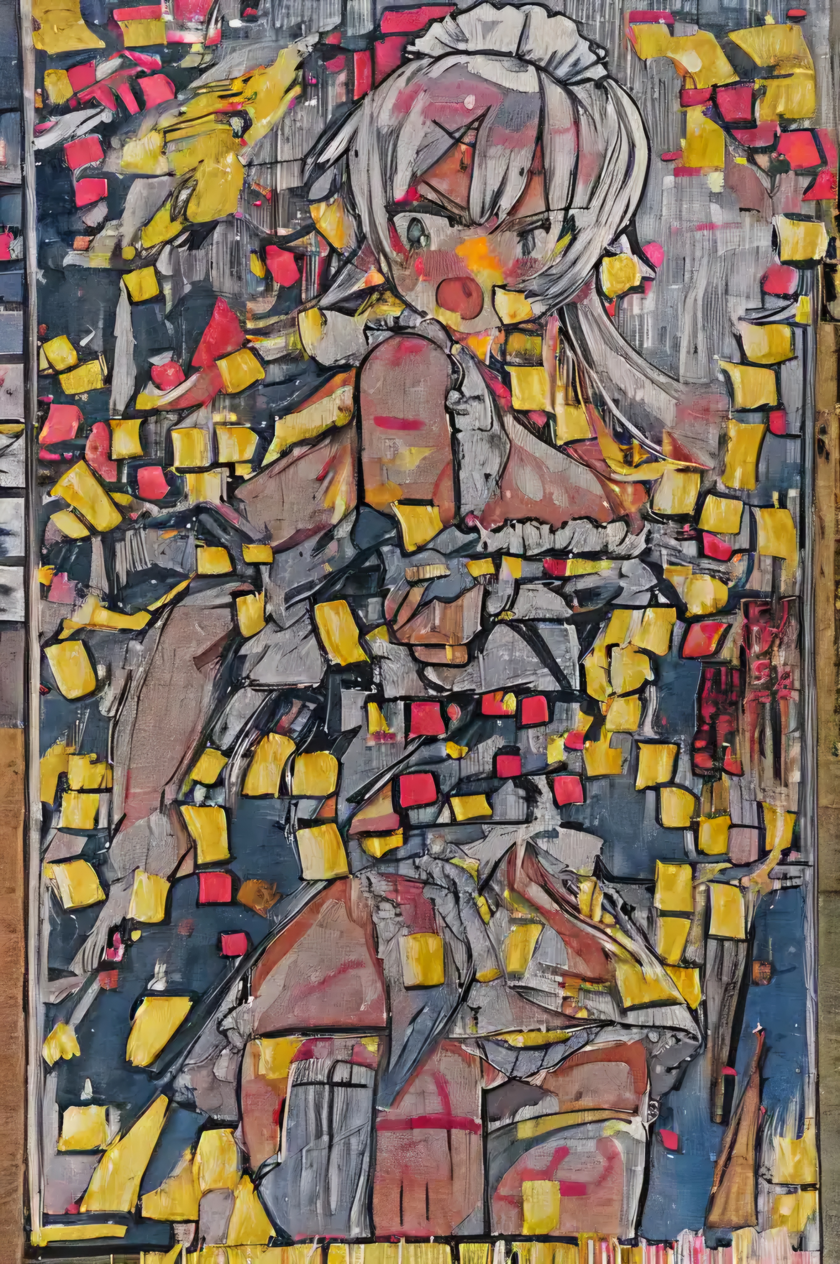 Ai繪面封印5.2 by sd with ai art, panchira, change of status, sealed in painting