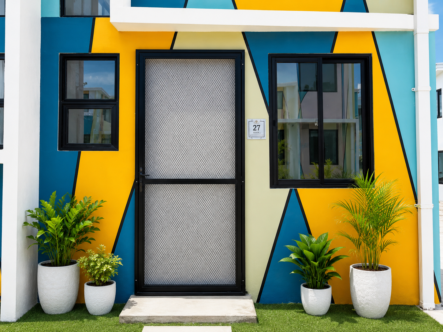 Steel Door with Full Screen