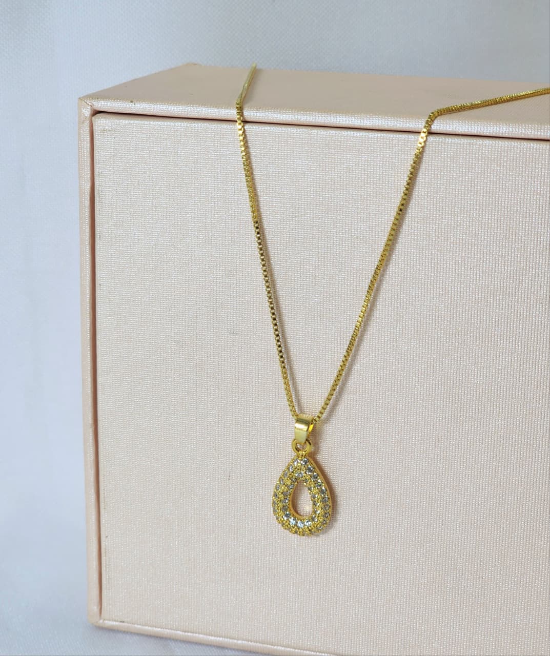 Collar Bañado en Oro para Dama -3