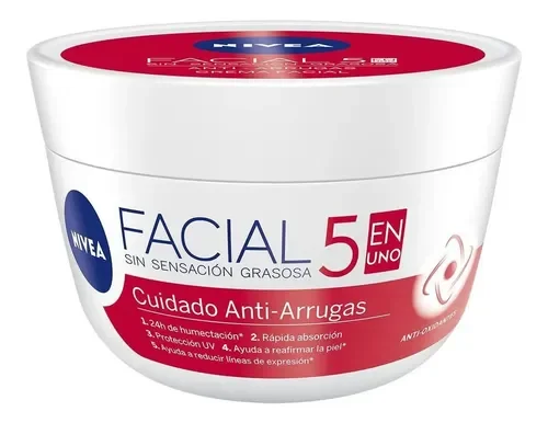 Nivea Cuidado 5 En 1 Antiarrugas Pte/100 Gr