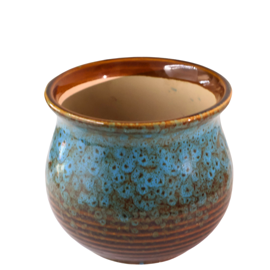 Macetero decorativo cerámica, 10xØ11cm