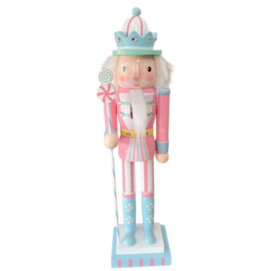 Cascanueces Candy madera, 30cm