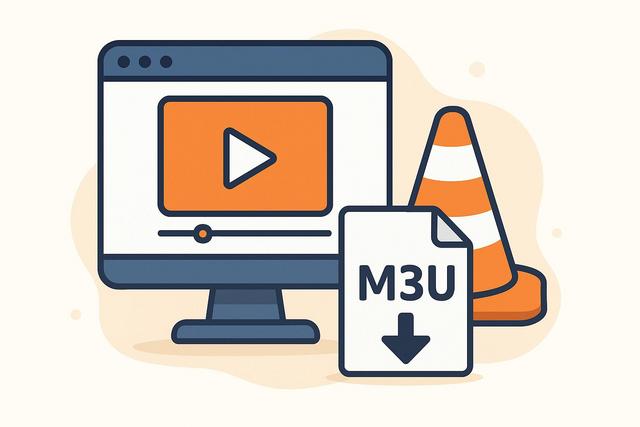 PTV on VLC: easily play an M3U file on Windows