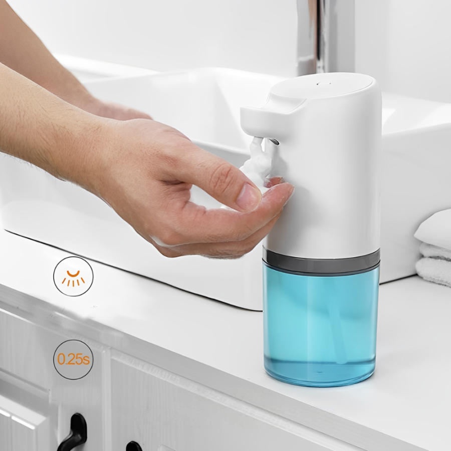 Dispensador inteligente de jabón plástico, 400ml