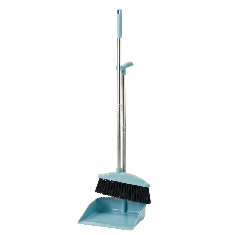 Set escoba y recogedor plástico, 85cm