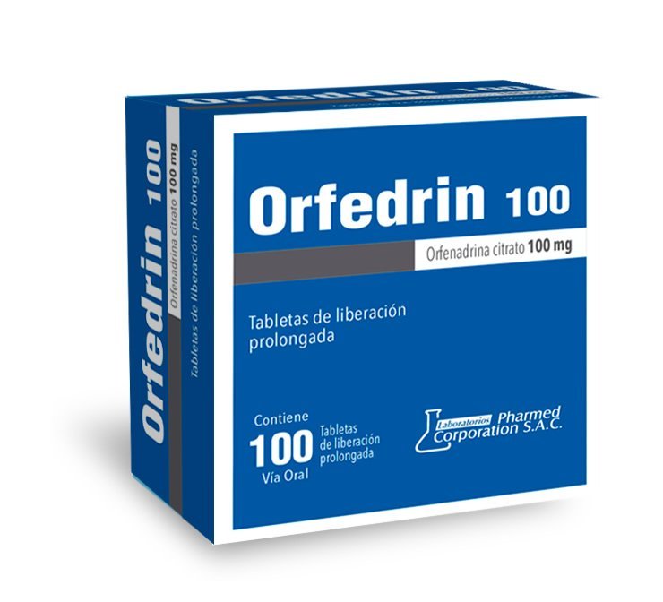 Orfedrin 100 Cja X 100 Tab