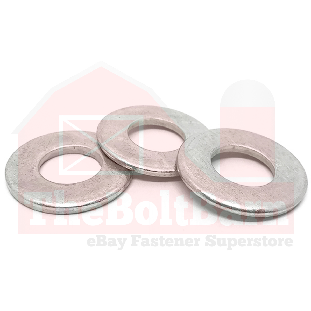Arandelas planas de acero inoxidable 316 de 5/16" (elige la cantidad) - Imagen 2 de 7