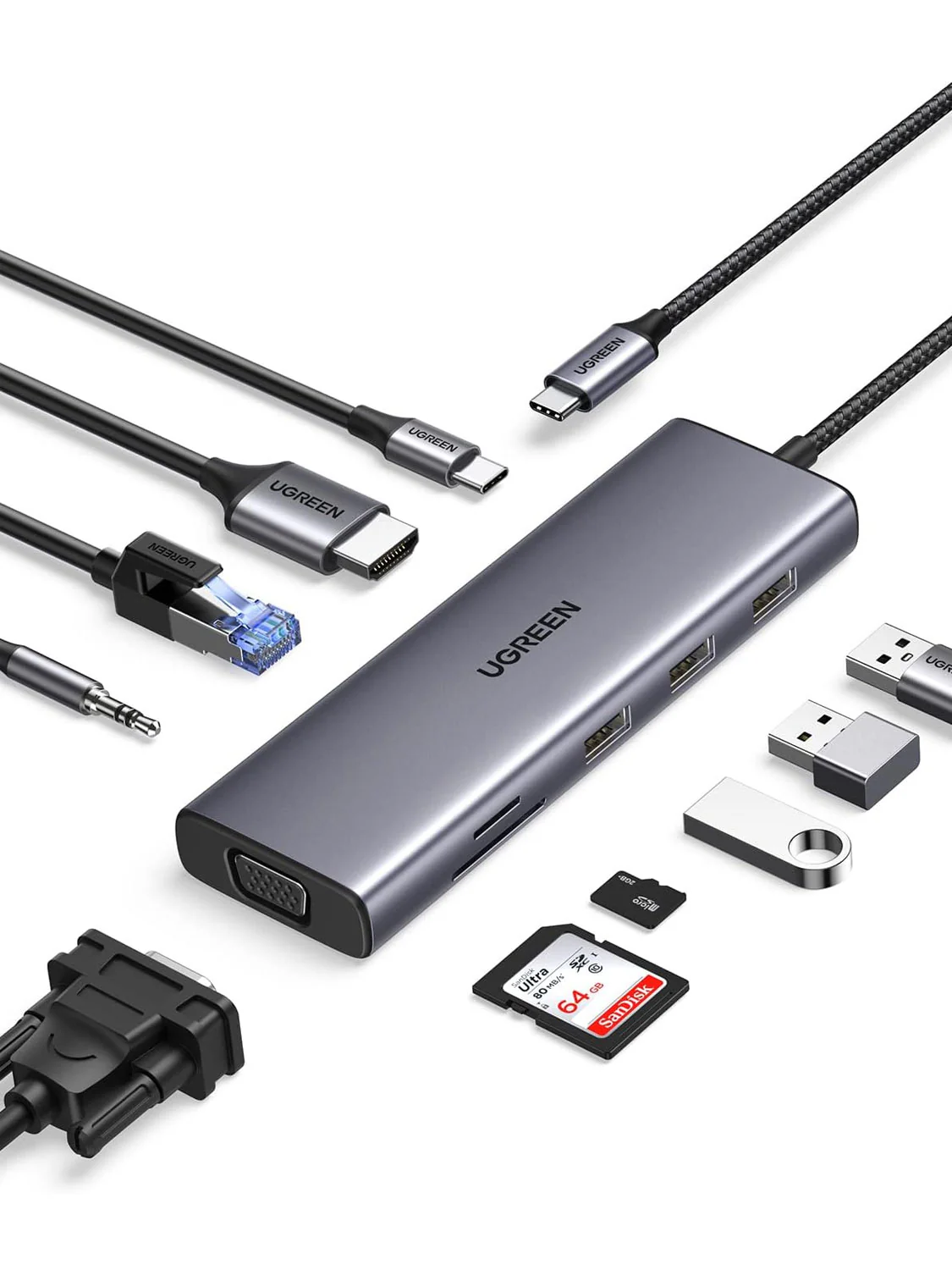 10 in 1 Type-C Adapter