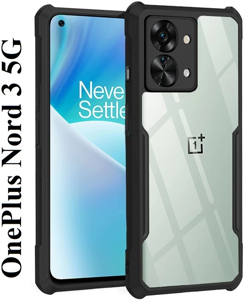 Black Border - Transparent Back iPaky Mobile Back Cover Case