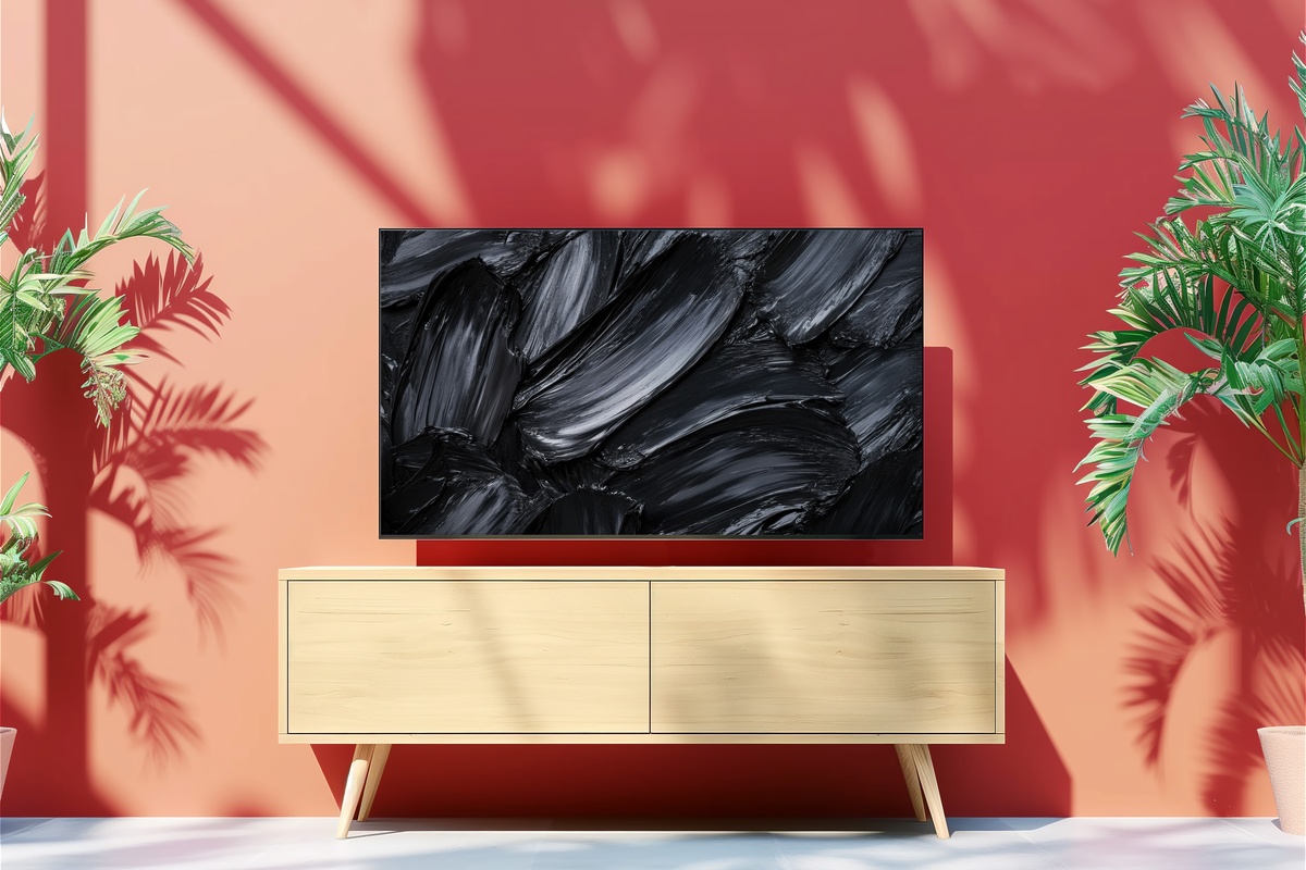 Arching Shadows Dance Elegance Frame TV Art