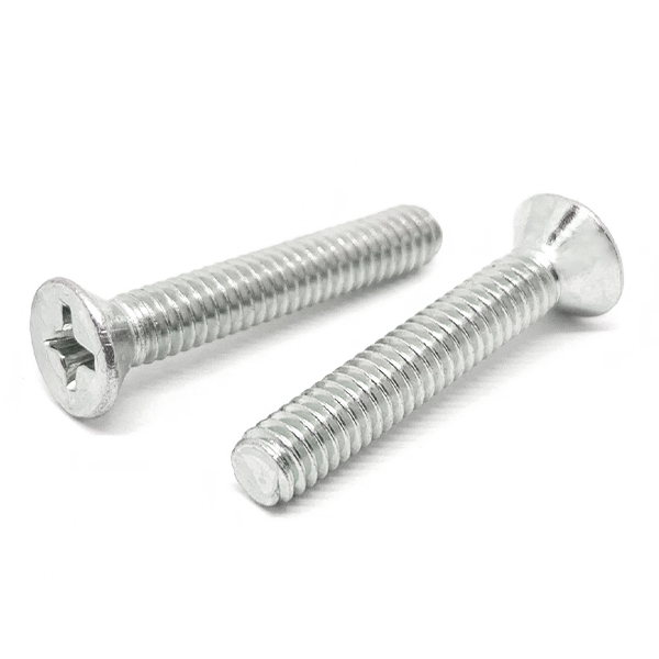 M4-0.7 Stainless Phillips Flat Head Machine Screws (Choose Length & Qty)