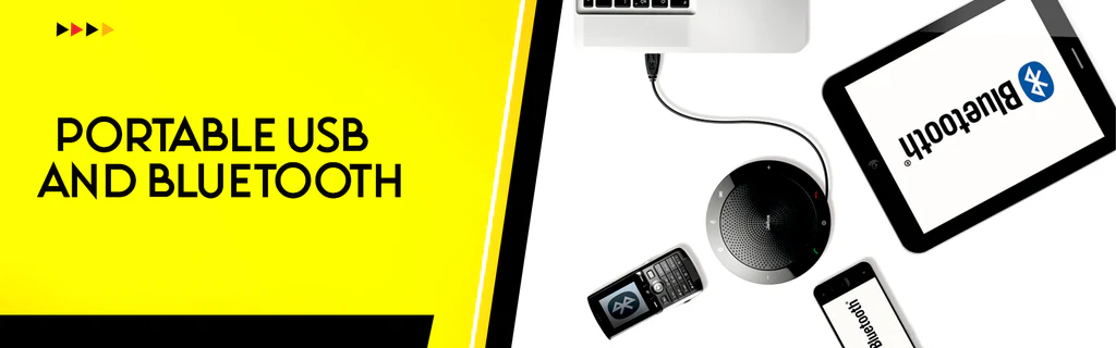Jabra Speak 510 Bluetooth Speakerphone for Calls