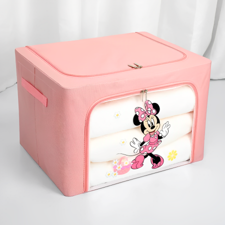 Caja organizadora minnie, 33x50cm, poliéster