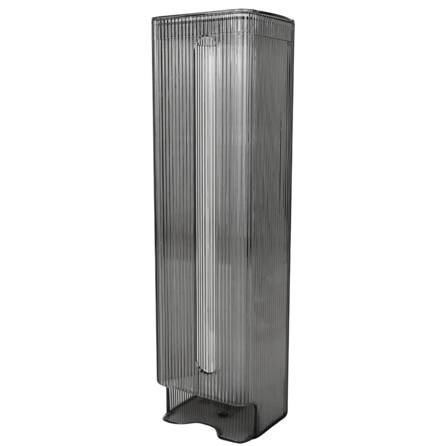 Dispensador negro, 32x9cm, pvc